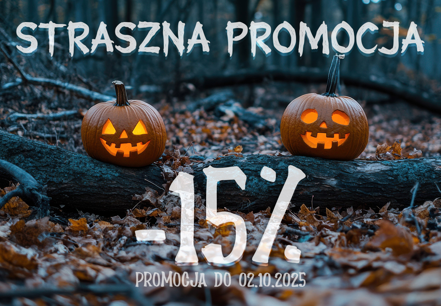 Strasznie dobra oferta w Muszelce — Halloweenowy rabat -15%!