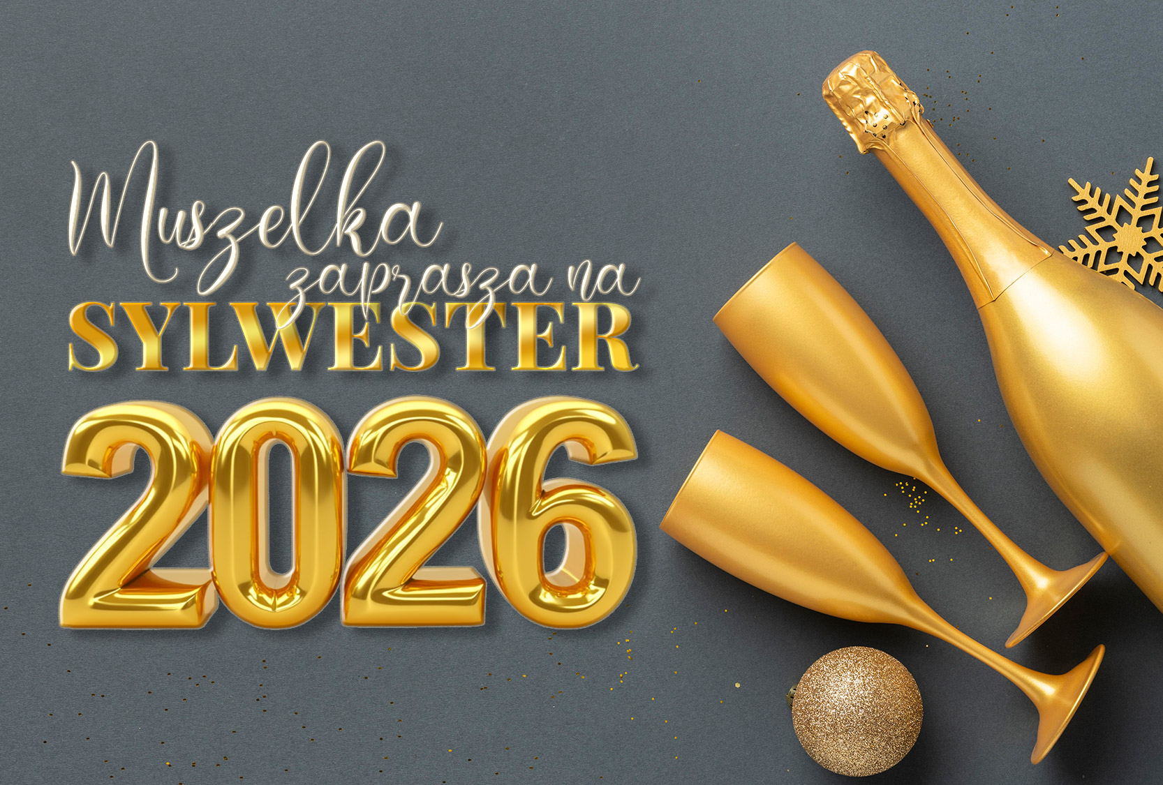 Sylwester 2025/2026 w Muszelce Puck – noclegi blisko morza